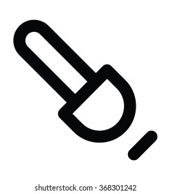 Energy Saver Bold Line Vector Icon
