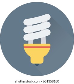 Energy Saver Colored Vector Icon