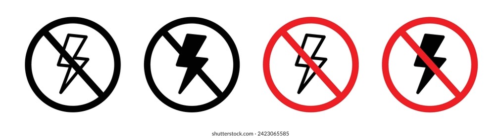 Energy Saver Line Icon. Power Reduction icon in black and white color.