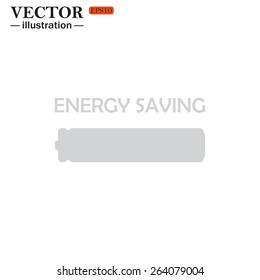 energy saving battery , vector illustration, EPS 10