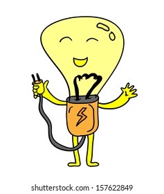 Energy saving by lamp