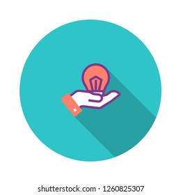 Energy Saving Flat Icon