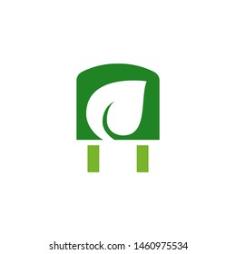 Energy Saving Go Green Environment Logo Vector