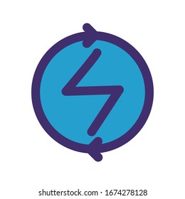 energy saving icon for a better life