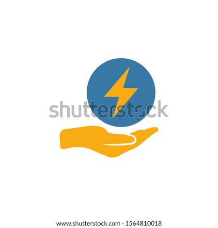 Energy Saving icon. Simple flat element from power and energy collection. Creative energy saving icon for templates, software and apps.