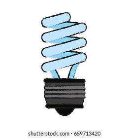 energy saving lightbulb icon image 