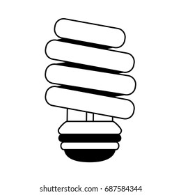 energy saving lightbulb icon image 
