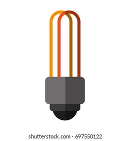 energy saving lightbulb icon image