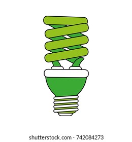 energy saving lightbulb icon image