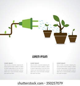 energy saving trees growth 