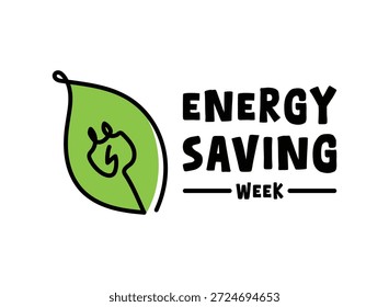 Energy Saving Week. January. Eps 10.
