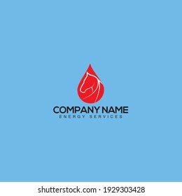 Energy Services logo design template