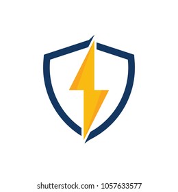 Energy Shield Logo Icon Design