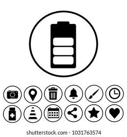 energy sign icon