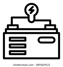 energy source icon logo or illustration with outline stroke style vector design. perfect use for web, mobile app, pattern, design etc.