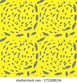 Energy squiggles, illustration, vector on white background