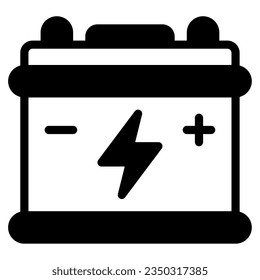 Energy Storage Icon can be used for web, app, infographic, etc