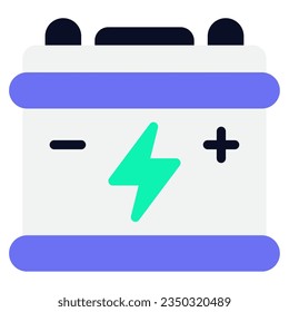 Energy Storage Icon can be used for web, app, infographic, etc