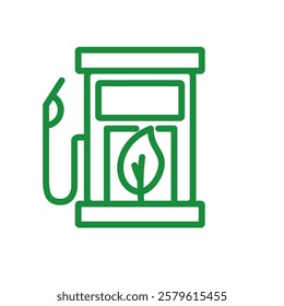 energy sustainability icon line vector