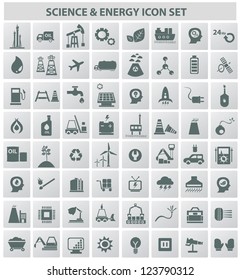 Energy & Technology Icons,vector