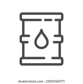 Energy types related icon outline and linear vector.