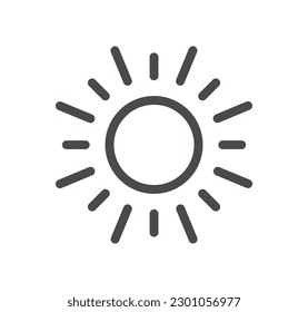 Energy types related icon outline and linear vector.