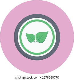 icono plano de color de vector de energía