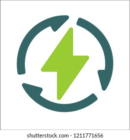 energy vector icon