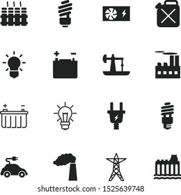 energy vector icon set such as: sustainable, nature, connection, plastic, metal, plug, energy conservation, resource, non-renewable source, petrol, transport, drawing, pipe, glass, bottle, halogen