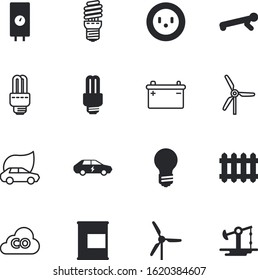 energy vector icon set such as: portable, bar, invention, cartoon, socket, circle, food, comfort, pipeline, diet, radiator, set, simple, creativity, household, air, production, acid, volt