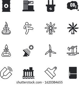 energy vector icon set such as: style, spill, light, crisis, disconnect, fresh, fit, magnetic, crude, batteries, sports, pipe, kitchen, violet, emissions, creativity, drum, service, construction, uk