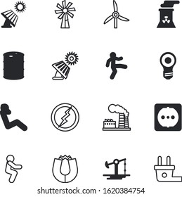 energy vector icon set such as: creativity, tank, lamp, fossil, repair, inspiration, gallon, shock, magnetic, nuclear, dutch, manufacturing, attraction, drum, can, tag, solution, template, mill