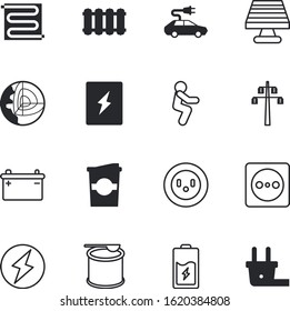 energy vector icon set such as: underfloor, yoga, batteries, box, tower, spark, thunderbolt, pipeline, field, people, drink, art, industry, earth, off, radiator, solar, long, geophysics, ecological