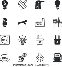 energy vector icon set such as: oilfield, marketing, automobile, extraction, yellow, water, drill, pipe, incandescent, charge, nuclear, temelin, mobile, wing, danger, service, future, fluorescent