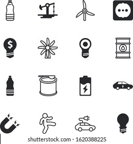 energy vector icon set such as: marketing, athlete, magnetism, drilling, unplugged, jack, amino, production, calorie, protein, derrick, pose, bodybuilding, gymnastics, tower, construction, web
