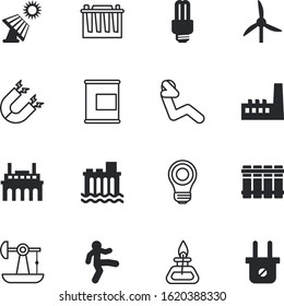 energy vector icon set such as: magnet, rotate, gasoline, tree, weight, vitamins, drawing, attract, nutrition, volt, food, radiator, resources, unplugged, simple, cover, cord, supplement, laboratory