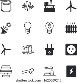 energy vector icon set such as: diet, imagination, electrician, mill, machine, development, stretching, off, loss, generation, distribution, charge, winter, protein, sea, shield, lifestyle, breakers