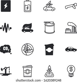 energy vector icon set such as: load, loss, level, space, smog, collision, full, fuse, wellness, factory, center, fat, solution, creative, city, danger, inner, board, thunderbolt, yoga, voltage