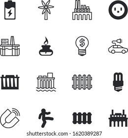 energy vector icon set such as: acid, gym, empty, petroleum, man, lifestyle, creativity, device, attraction, rotation, pump, people, nozzle, recreation, lightbulb, ideas, body, wing, plumbing