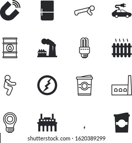 energy vector icon set such as: closeup, red, household, supply, decoration, saving, illumination, voltage, gallon, refrigerator, classic, 3d, chemical, summer, storm, flash, crude, halogen, price