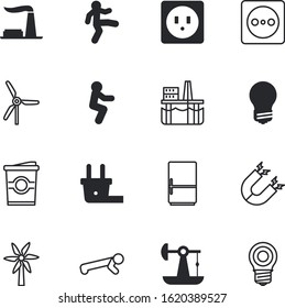 energy vector icon set such as: drink, cool, factory, shine, restaurant, liquid, engineering, latte, education, station, wing, sustainability, dutch, coffee, cold, landscape, caffeine, saving