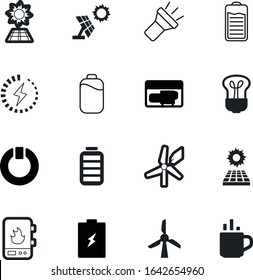 energy vector icon set such as: illumination, climate, system, internet, latte, torch, bean, decaf, invention, gasoline, glass, drink, installation, voltage, heater, generating, fresh, liquid