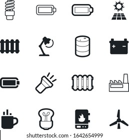energy vector icon set such as: farm, estate, mocha, decaf, plus, cappuccino, service, wind, auto, view, water, silhouette, fresh, cell, logistic, natural, nobody, saving, car, transportation