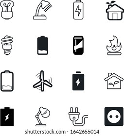 energy vector icon set such as: recharge, a, saving, rotate, summer, juice, warm, campfire, bonfire, farm, cold, minus, auto, wood, check, beverage, garden, singer, wall, glow, windmill, fire