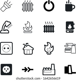 energy vector icon set such as: desktop, cafe, smoke, start, switch, conservation, morning, decoration, hydro, emergency, tool, cup, river, dam, climate, leaf, domestic, renewable, tank, caffeine,