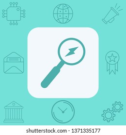 Energy vector icon sign symbol
