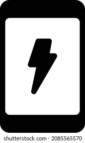 energy Vector illustration on a transparent background. Premium quality symbols. Glyphs  vector icon for concept and graphic design.