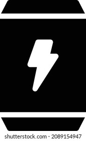 energy Vector illustration on a transparent background. Premium quality symbols. Glyphs  vector icon for concept and graphic design.