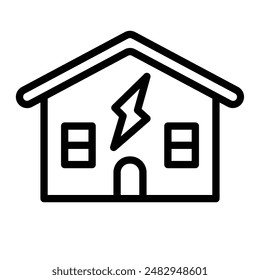 Energy Vector Line Icon Design