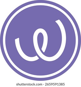 Ilustraciones del logotipo de criptomoneda token-ewt de Web de energía sobre fondo abstracto. Dibujos en 3D.